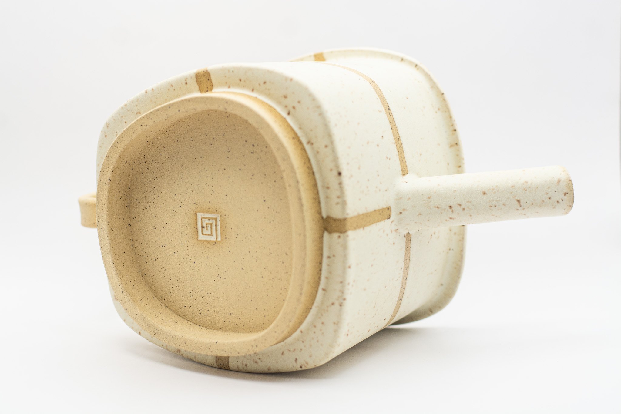 Large White Ceramic Teapot